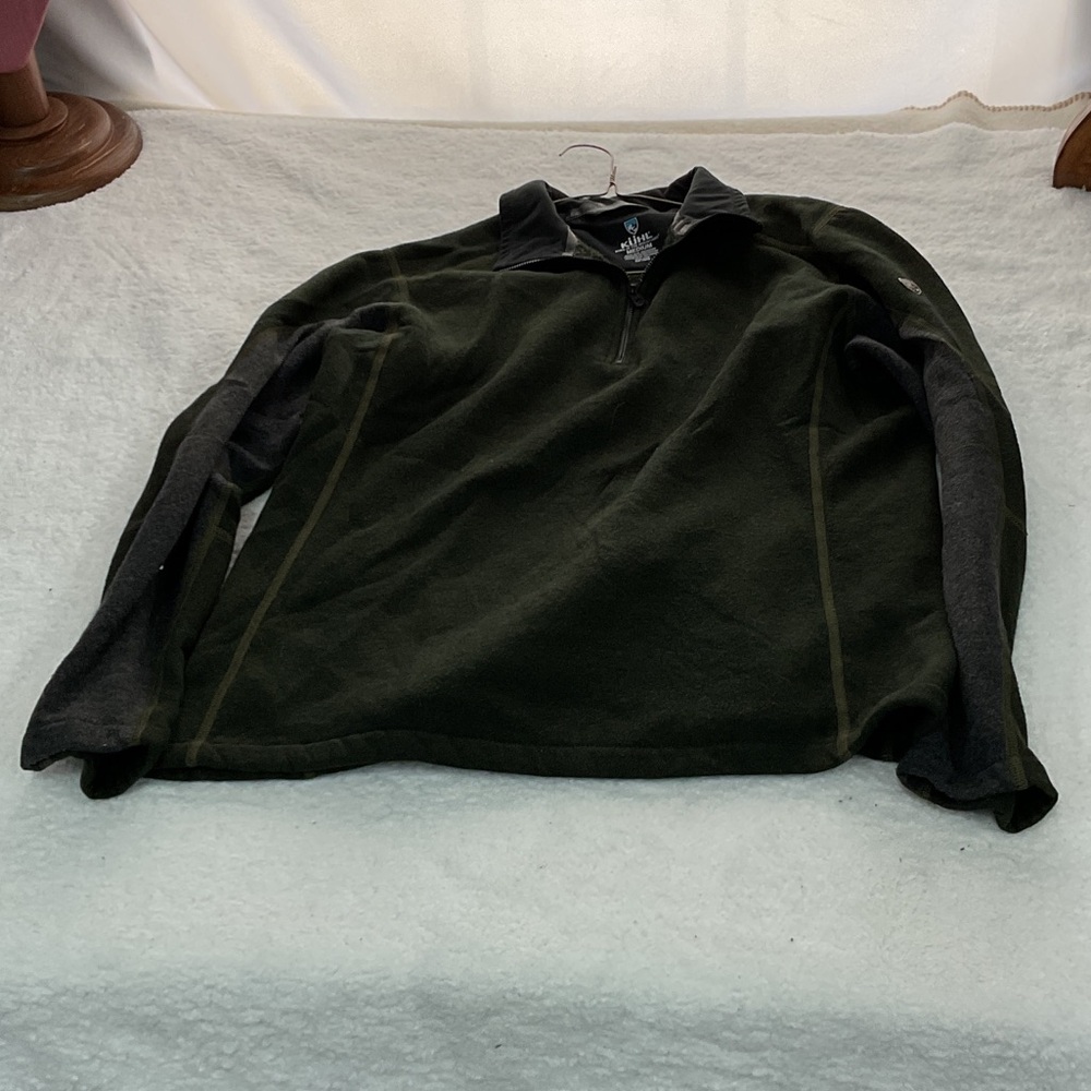 Men's kühl Green sweater pullover shirt